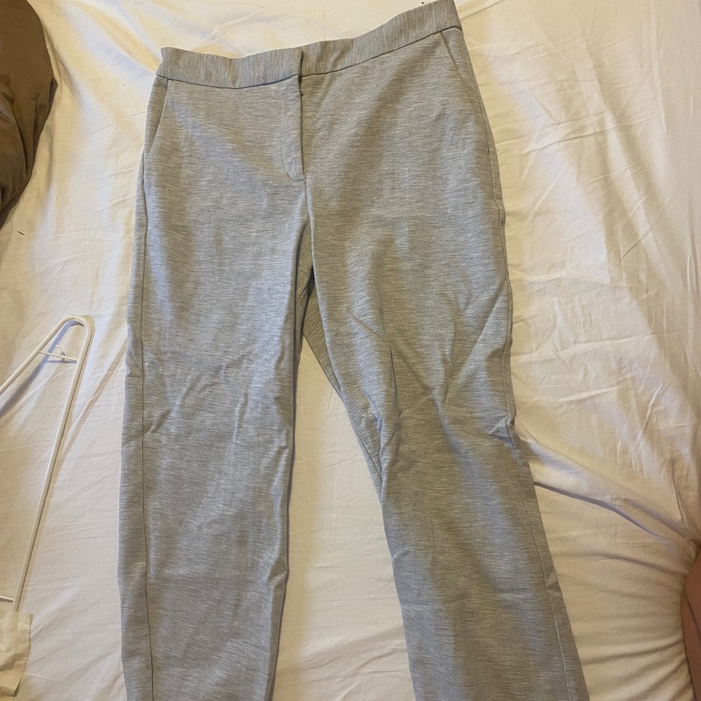 Express straight ankle high rise pants